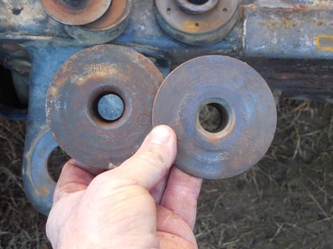 1983 Ford Bronco - The sleeve for the #2 body mount (in the footwells) is different from all the others: its necked section is much shorter, even though the t…