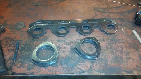 Home made headers - 1995 Ford Bronco