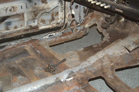 1963 Ford Ranchero - More missing floor pans