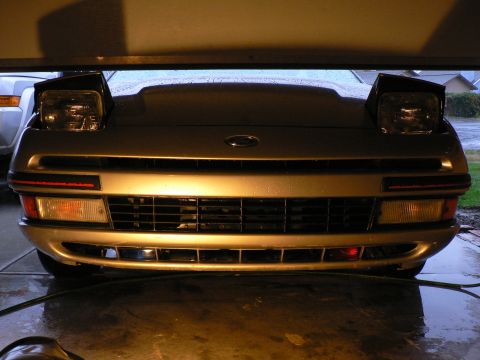 1991 Ford Probe - POLICE LIGHTS IN GRILL