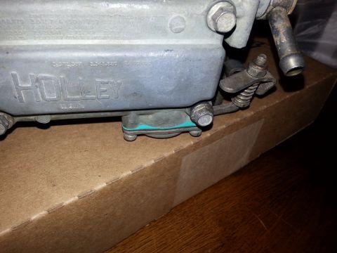 1981 Ford Bronco - I could tell the rebuild kit was new because these were only "recently" changed to the blue neoprene to combat newer fuels.