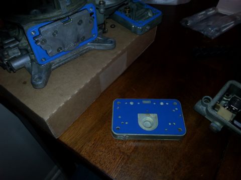1981 Ford Bronco - The new metering block with no powervalve.