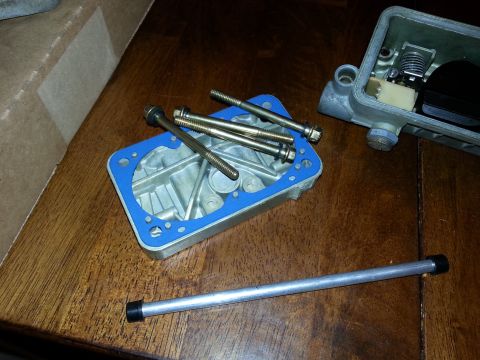 1981 Ford Bronco - The metering block kit came with an extended transfer tube to accommodate the longer distance. The nylon fuel bowl screw gaskets are also v…