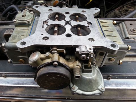 1981 Ford Bronco - When I went to install the carb, I found it had no provisions for PCV or brake booster vacuum.