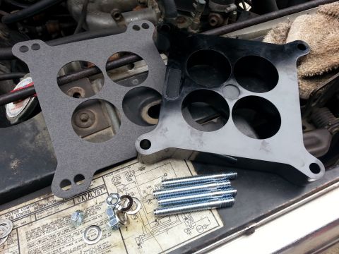 1981 Ford Bronco - Purchased this spacer from SummitRacing. It seems to be of very good quality.