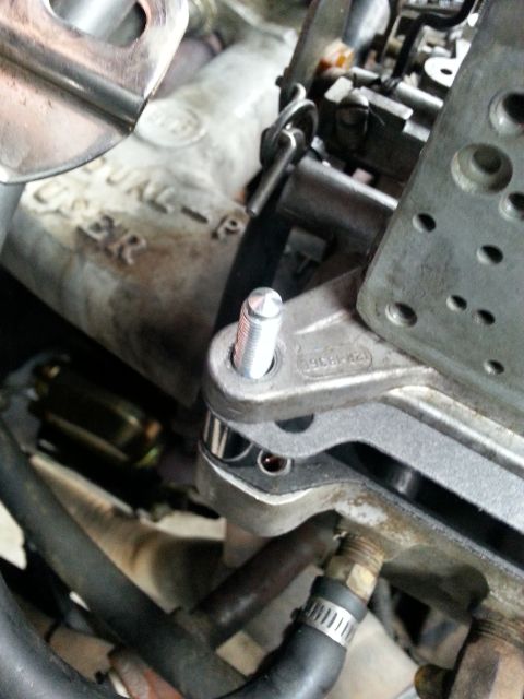 1981 Ford Bronco - I have a Lokar throttle cable bracket return spring that was designed to press against the square corner of a Holley carb, like the 600cfm…