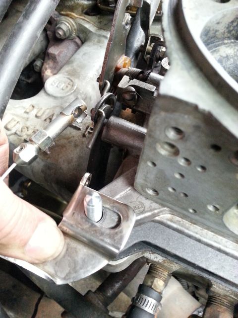 1981 Ford Bronco - Despite not having anything to brace against, it tightened down fine and didn't move.