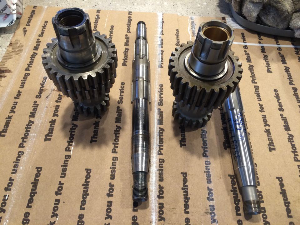 1975 Harley Shovelhead 4 speed transmission rebuild Andrews close ratio
