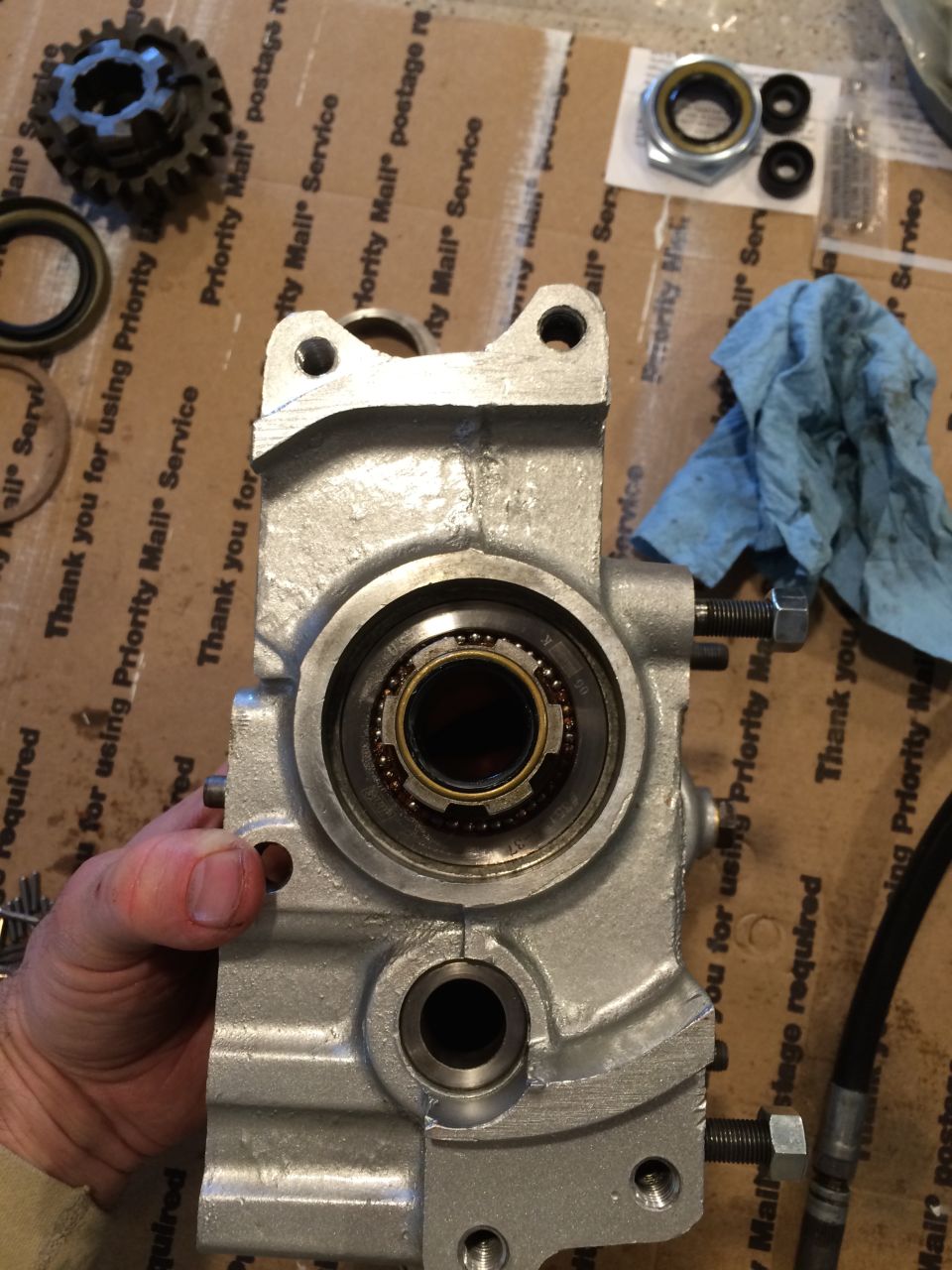 1975 Harley Shovelhead 4 speed transmission rebuild Andrews close ratio