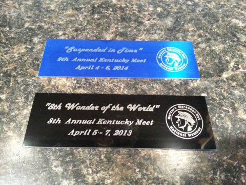 2003 Mercury Marauder - More Annual Kentucky Meet plaques