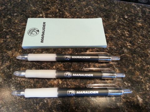 2003 Mercury Marauder - Marauder pens and notepad