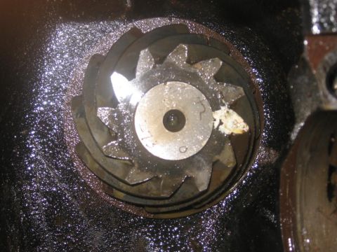 1988 Ford Bronco - This image shows a close-up view of a differential gear, likely from a vehicle's drivetrain.
