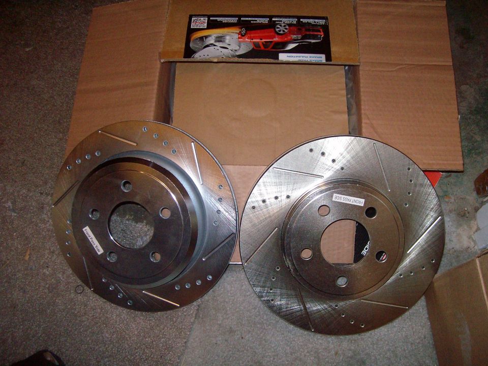Front and Rear Rotors