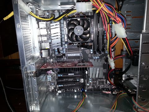 1986 Ford Bronco - Went with an small SSD for the operating system and a huge conventional hard drive for storage. A fanless 2GB video card keeps it quiet as…
