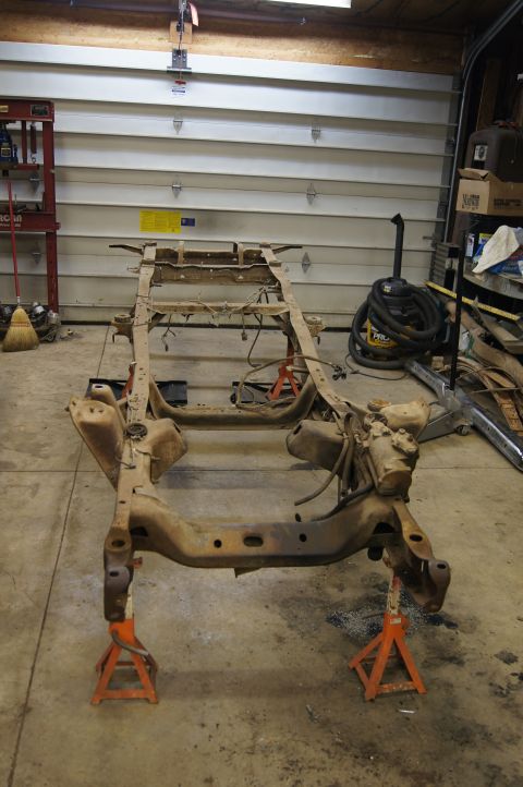 1979 Ford Bronco - frame fresh out