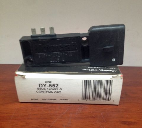 1990 Ford Bronco - A Motorcraft ignition control module, part number DY-552, is shown on its original Ford Motor Company packaging.