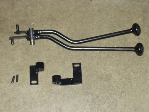 1978 Ford Bronco - Twin stick kit from JKW Offroad for Ford np 205