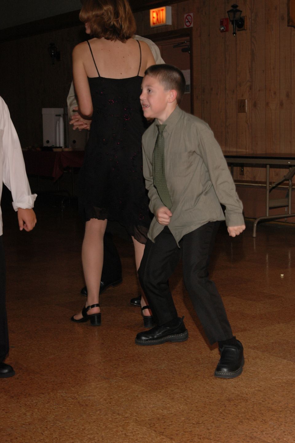 People dancing at an event
