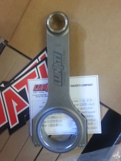 1979 Ford Bronco - New Lunati connecting rod for engine build, part number CRB-142.