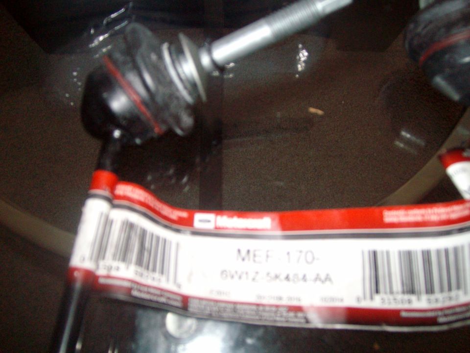 Car part with Ford label MEF 170-6W1Z SK484 AA