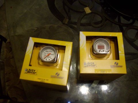 2004 Ford Crown Victoria - Ultra-Lite Trans Temp Gauge Ultra-Lite Wideband A/F Gauge