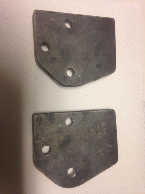 1996 Ford Bronco - Shims I had a buddy make for me