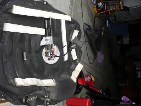 1991 Ford Probe - FUEL TANK REMOVED