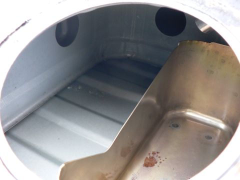 1991 Ford Probe - INSIDE FUEL TANK WITH A PEICE OF EVIDENCE THAT GAS HAS BEEN TAKEN OUT USING A CLEAR PLASTIC TUBE