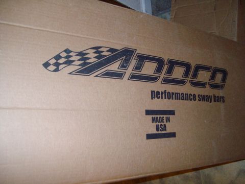 2004 Ford Crown Victoria - This box contains ADCO performance sway bars, manufactured in the USA.