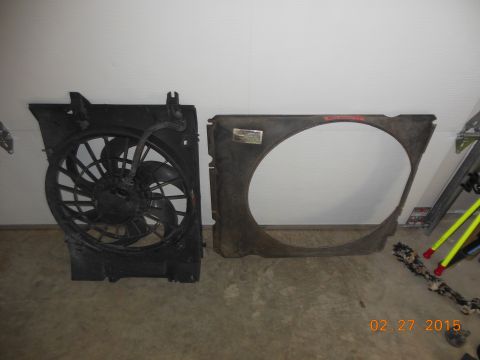 1979 Ford F-150 - super cooler shroud and fan from 2001 mercury villager 3.3l