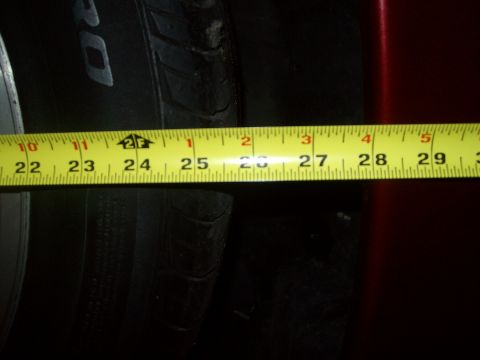 2004 Ford Crown Victoria - springs should fix this big wheel gap