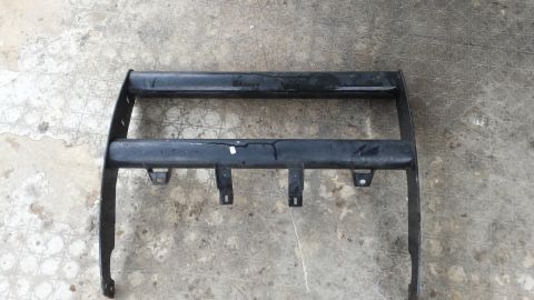 1979 Ford Bronco - A black bull bar is shown against a concrete background.
