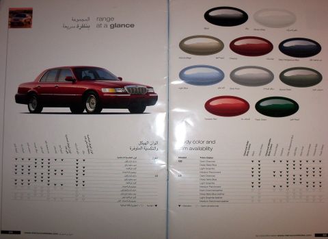 1999 Mercury Grand Marquis “Black Hawk”