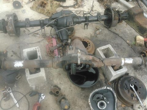 1996 Ford Bronco - both perches have been cut off successfully and ground down almost smooth
