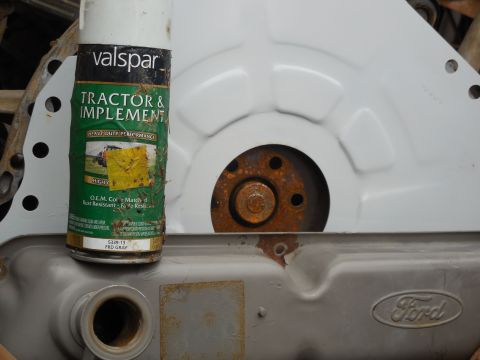 1993 Ford Bronco - Valspar Ford Gray Implement Paint is much lighter than Ford automotive gray