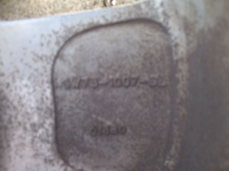 Wheel Part #.