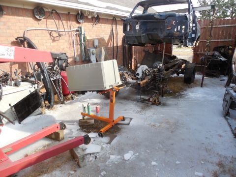 1993 Ford Bronco - Game called on account of freezing rain, sleet, snow, thaw, snow, and rain (in that order, over the course of about 11 days).