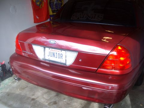 2004 Ford Crown Victoria - Different and does stick out.