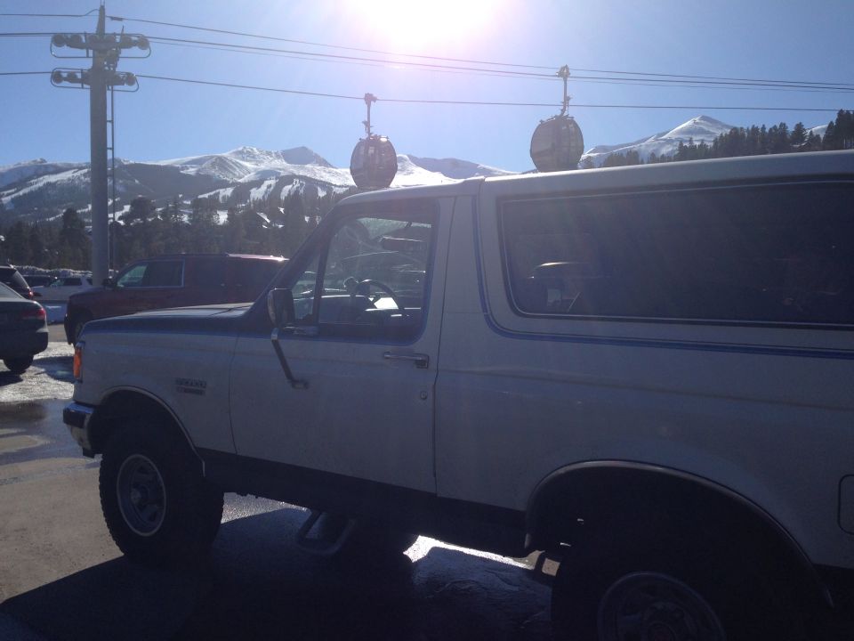 In Breckenridge.  Poor pic, I know.