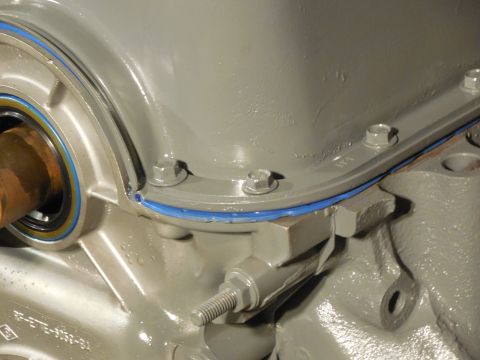 1993 Ford Bronco - I don't know why so many people say the factory oil pan bolts won't work with this FelPro OS34506R Steel-Reinforced 1-piece Nitrile gasket…