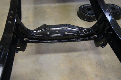 1979 Ford Bronco - Finally, a little reassembly on the frame.