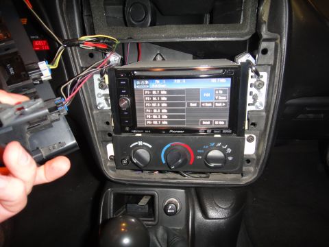 1988 Ford Bronco - Camaro Double Din 1
