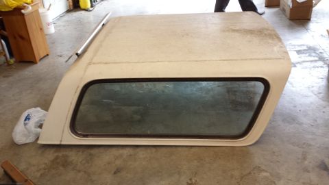 1978 Ford Bronco - This is a side view of a 1978 Ford Bronco hardtop, likely removed from the vehicle.