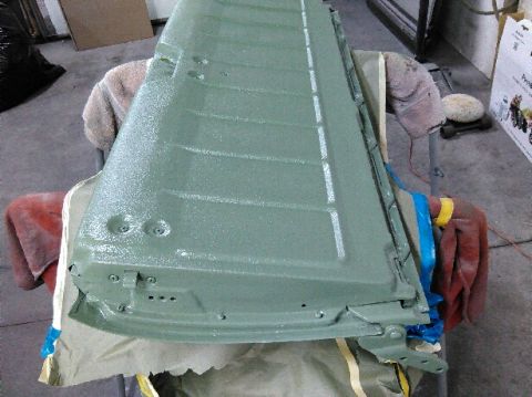 1960 Ford Ranchero - paint matching bed liner