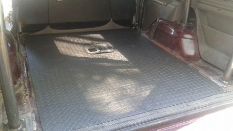 1996 Ford Bronco - anti-fatigue mat in the back of the bronco