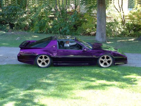 1992 Ford Taurus - my friends 1988 trans am gta...i changed the rims (note that there are no brakes haha). color from black to purple, shaved handles, tinted…