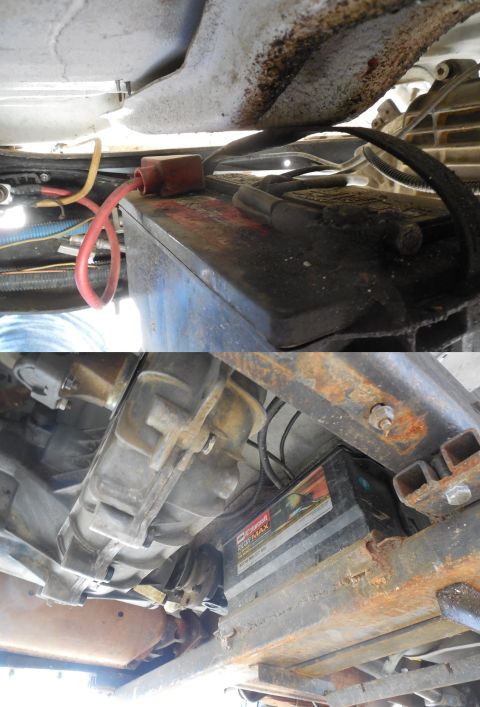 1983 Ford Bronco - As tight as the Aux.Bat. is, R&I is very easy. It's coming out now so I can swap the t-case. [url=https://www.supermotors.net/registry/medi…