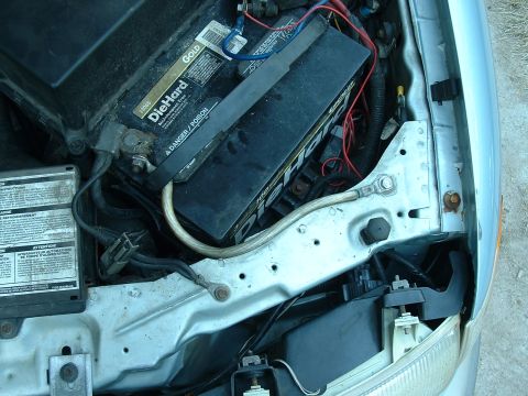 1992 Ford Taurus - added another ground