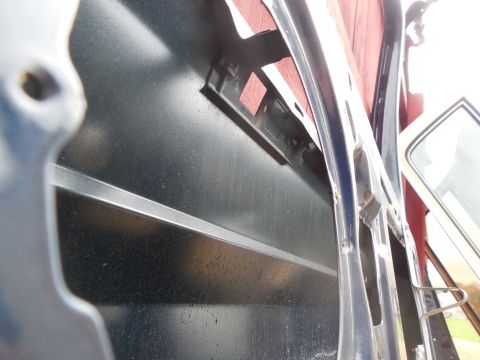 1983 Ford Bronco - '93EB door mirror reinforcement paddle/flag-style