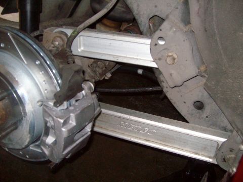 2004 Ford Crown Victoria - Couldn't help but take a picture of the control arms.